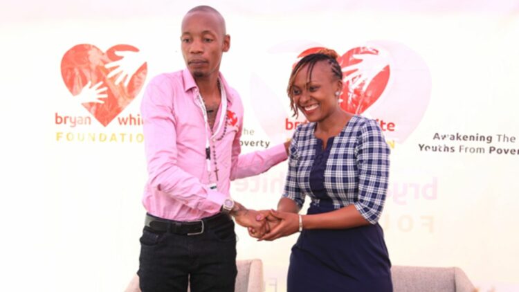 Inspirational Farmer Bettina Invited To Bryan White Foundation Podium